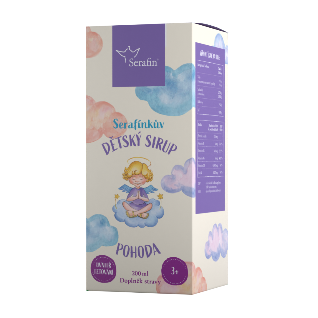 Serafínkův dětský sirup - Pohoda | Serafin byliny