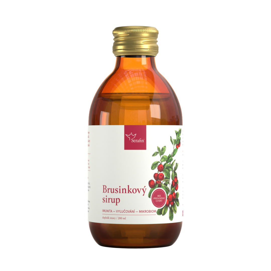 Brusinkový sirup | Serafin byliny