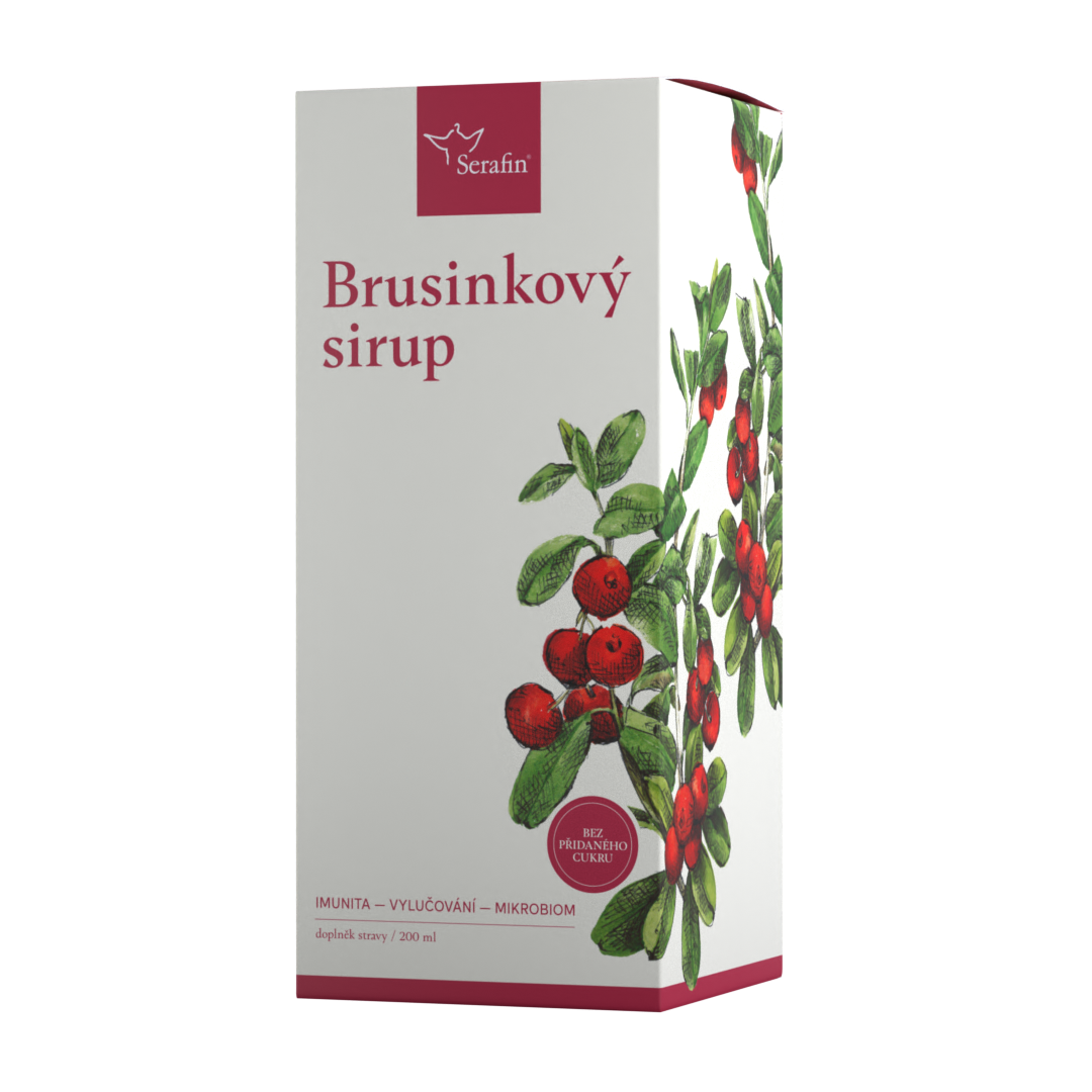 Brusinkový sirup | Serafin byliny