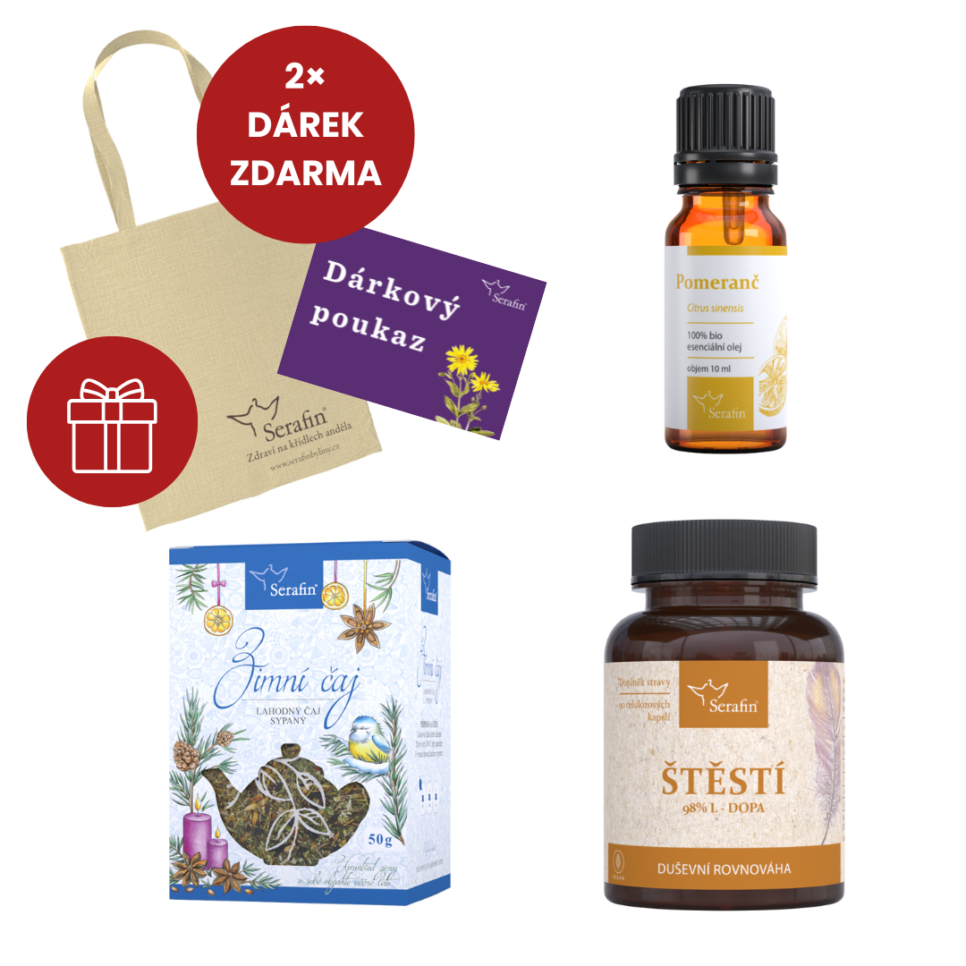 Balíček Vánoční štěstí | Serafin byliny