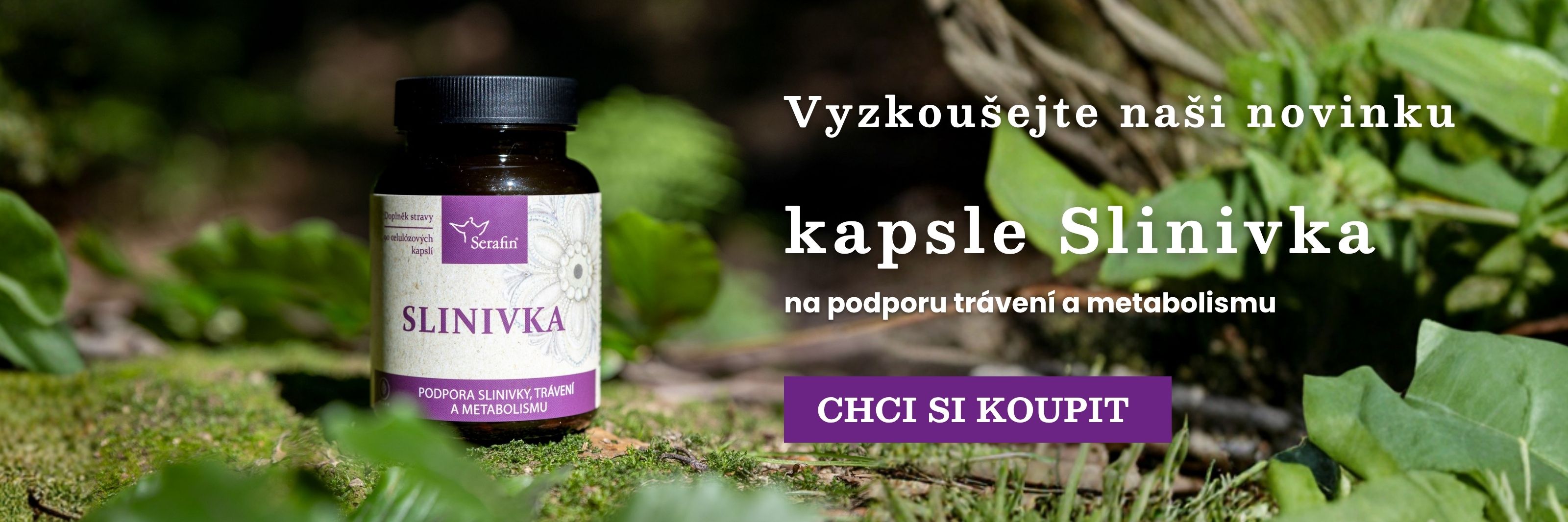 Kapsle Slinivka banerový obrázek | Serafin byliny