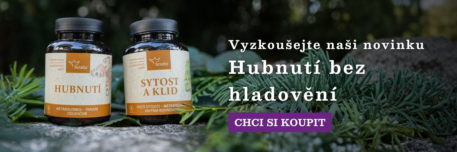 Hubnutí bez hladovění banerový obrázek | Serafin byliny